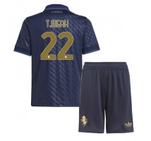 Juventus Timothy Weah #22 Koszulka Trzecia dzieci 2024-25 Krótki Rękaw (+ krótkie spodenki)